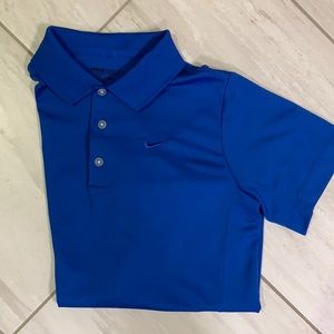 Nike boys golf polo, size medium